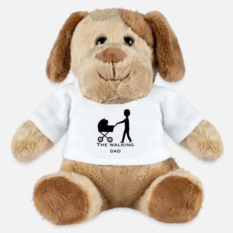 Papa on the Move - MiniFeet® Hund Helge - Weiß