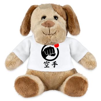 Karate Faust / Fist - MiniFeet® Dog Helge - white - Front