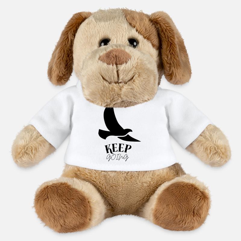 Keep_going - MiniFeet® Hund Helge - Weiß