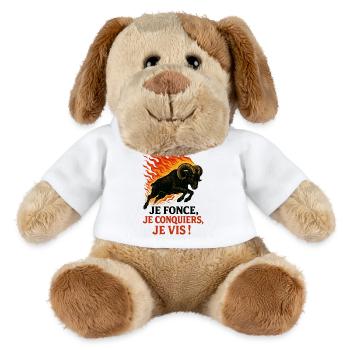 Aries Star Sign - Astrology - MiniFeet® Dog Helge - white - Front