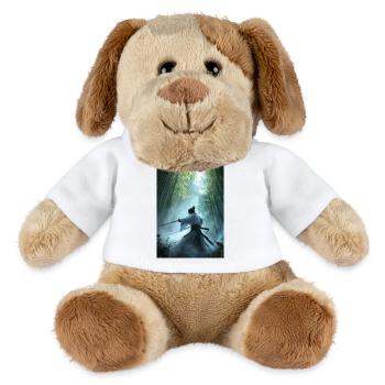 Samurai in the Forest - MiniFeet® Dog Helge - white - Front