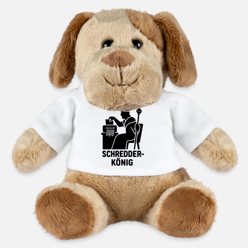 schredder könig - MiniFeet® Hund Helge - Weiß