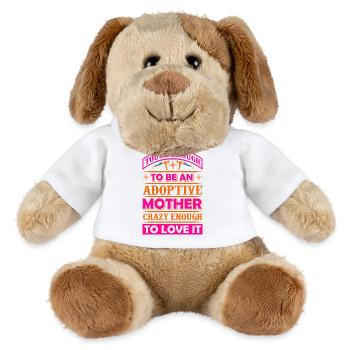 Tough Enough To Be An Adoptive Mother – Adoption - MiniFeet® Dog Helge - white - Front