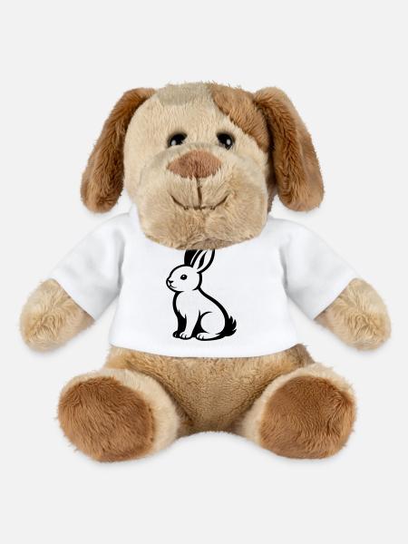 Hare - MiniFeet® Dog Helge - white