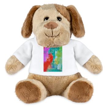 Art is my jam - MiniFeet® Dog Helge - white - Front