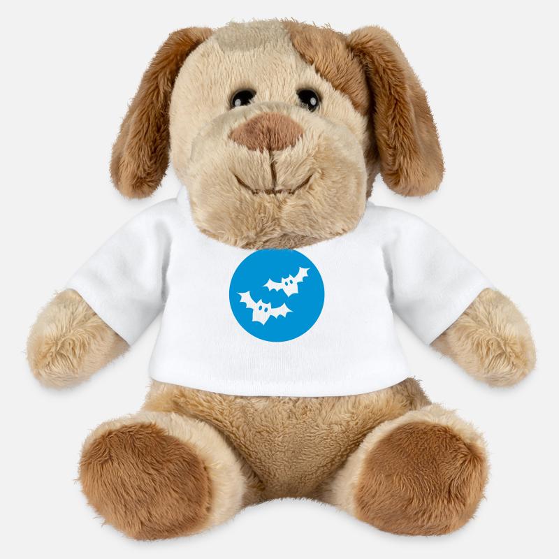 Fledermäuse - MiniFeet® Hund Helge - Weiß