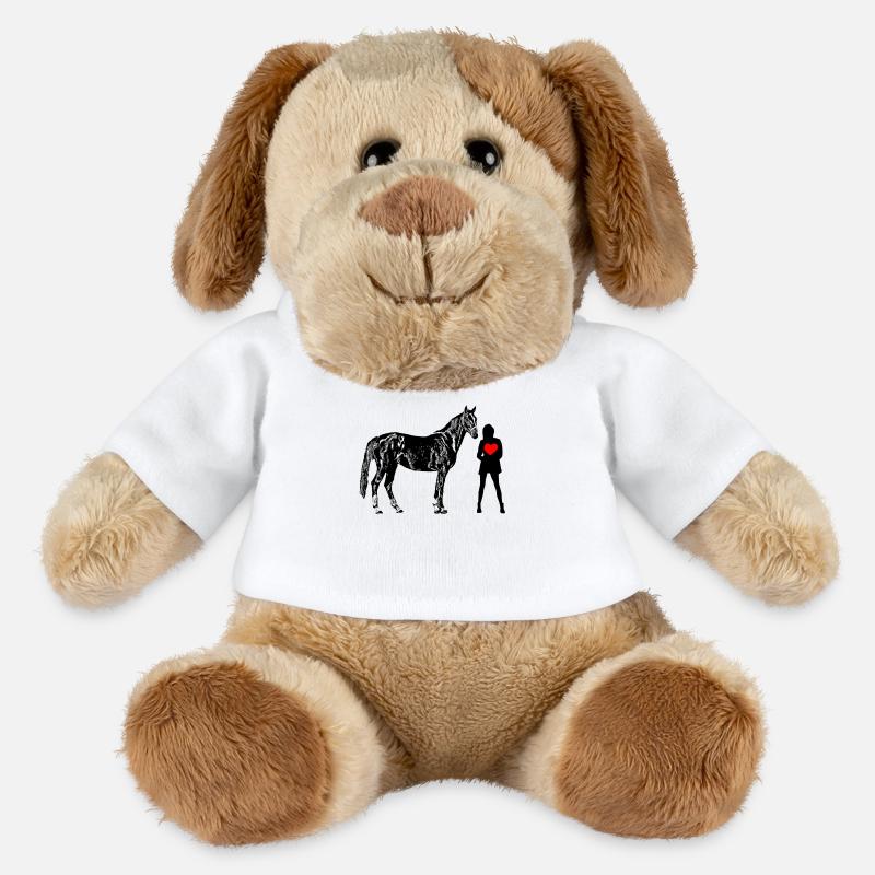 Pferd - MiniFeet® Hund Helge - Weiß