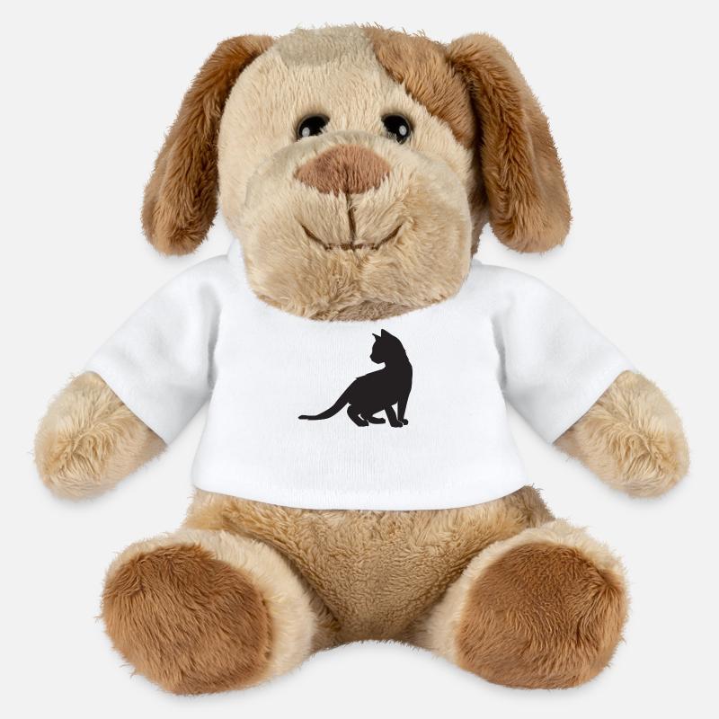 Kätzchen-Design - MiniFeet® Hund Helge - Weiß