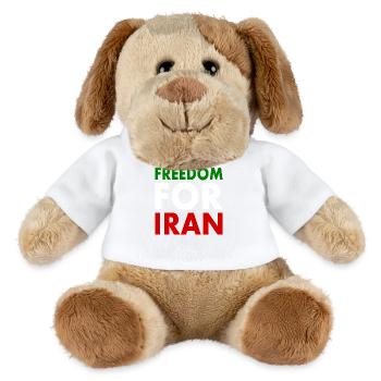 Freedom for iran - MiniFeet® Hund Helge - Weiß - Vorne