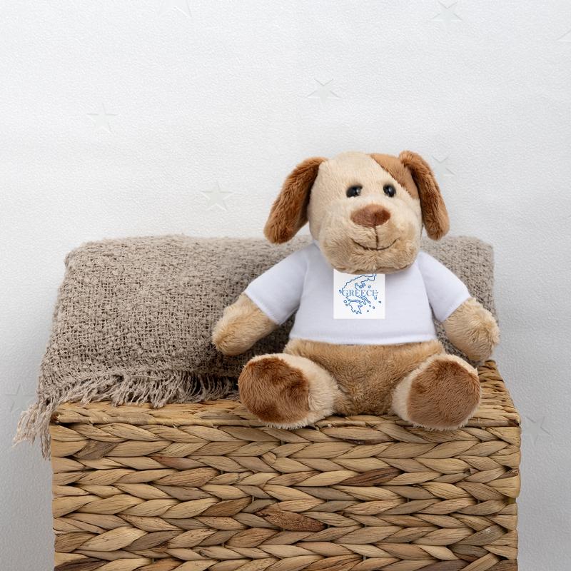 Carte de la Grèce Chien en peluche Helge MiniFeet®