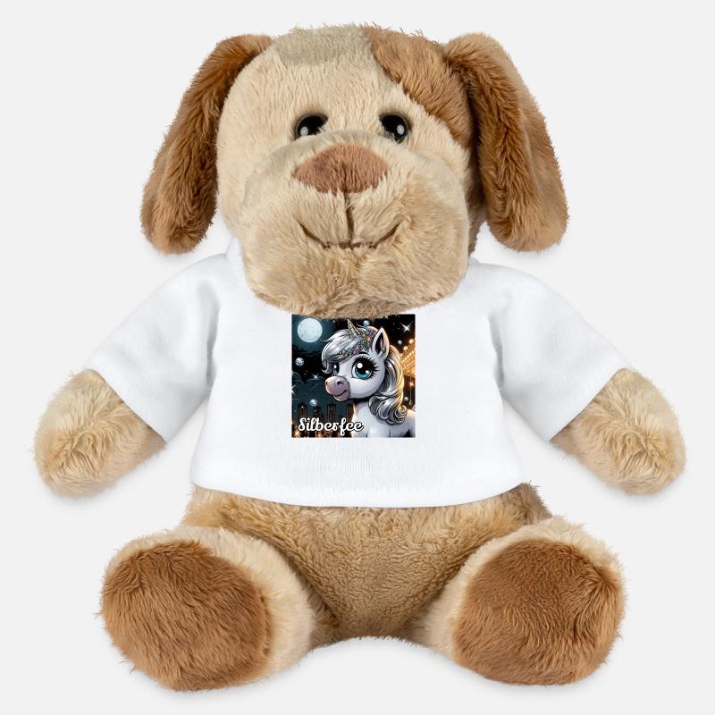 Silberzauber - MiniFeet® Hund Helge - Weiß