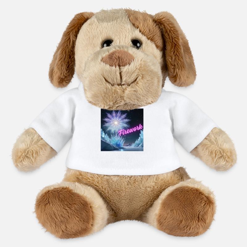 Firework - MiniFeet® Hund Helge - Weiß