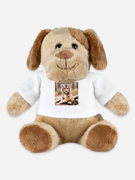 Tiger 01 - MiniFeet® Hund Helge - Weiß