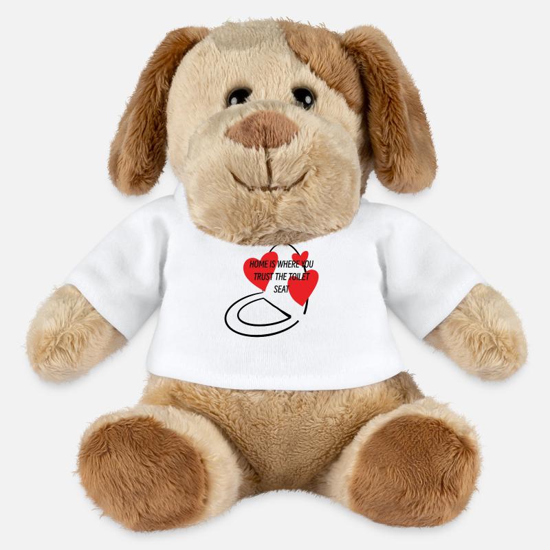 Toiletten Sitz - MiniFeet® Hund Helge - Weiß