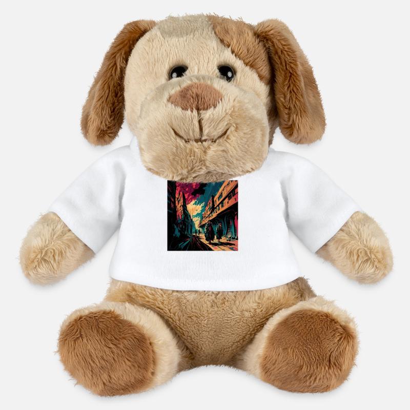 Vorstadtleben - MiniFeet® Hund Helge - Weiß