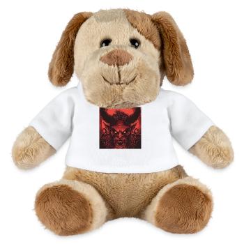 Zorn des Krampus - MiniFeet® Hund Helge - Weiß - Vorne