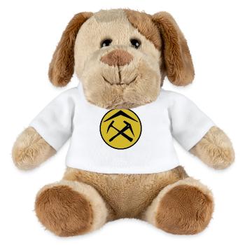 Roofer Power: Style for professionals - MiniFeet® Dog Helge - white - Front
