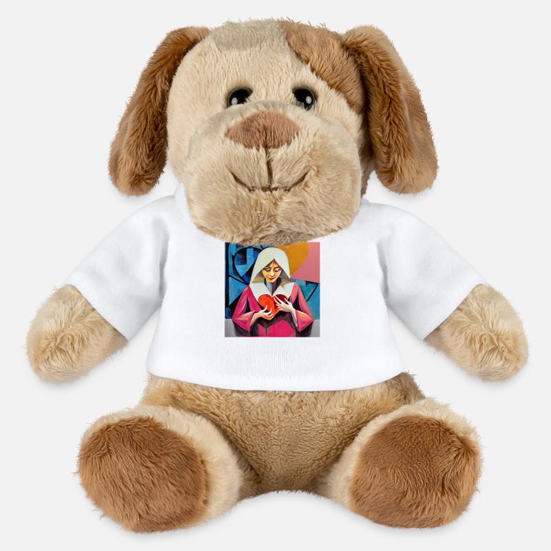 Unconditional love - MiniFeet® Dog Helge - white
