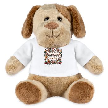 Speculoos is my vegetable Funny saying - MiniFeet® Dog Helge - white - Front