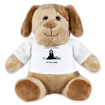 This shirt is just a placeholder - MiniFeet® Dog Helge - white - Front