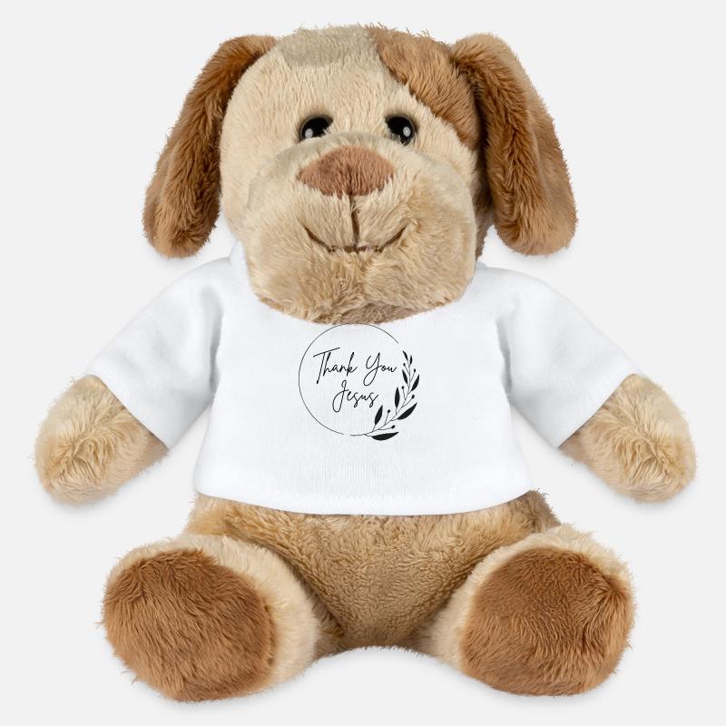 danke Jesus - MiniFeet® Hund Helge - Weiß