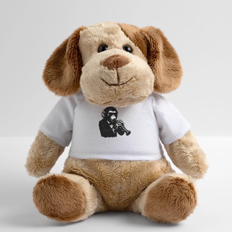 Clarinet monkey in the monkey orchestra MiniFeet® Dog Helge