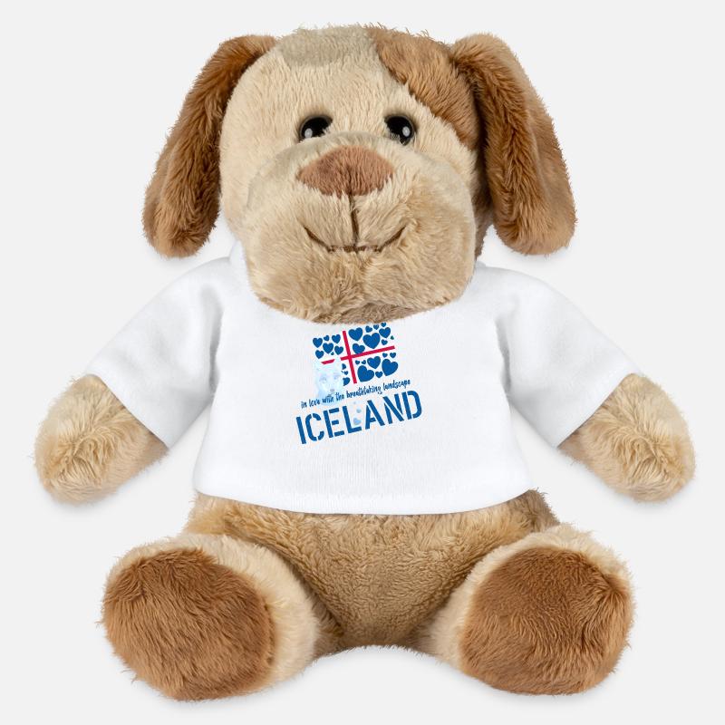 Iceland fox - MiniFeet® Hund Helge - Weiß