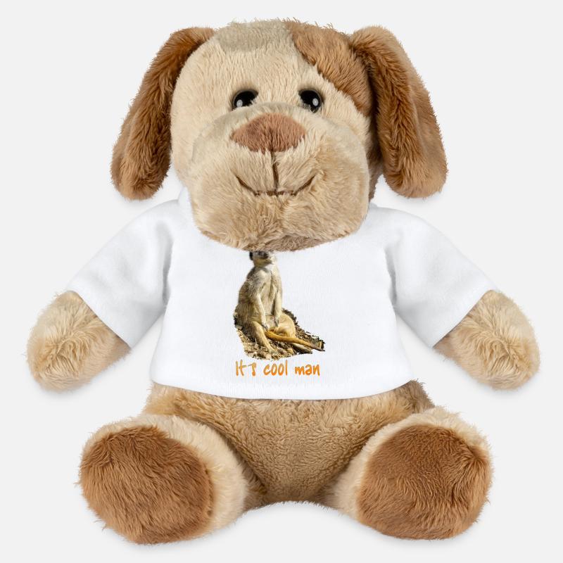 It´s cool man - MiniFeet® Hund Helge - Weiß