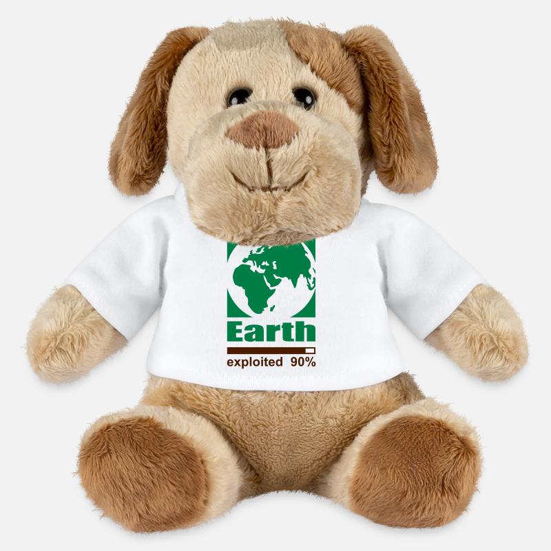 Earth exploited - MiniFeet® Hund Helge - Weiß
