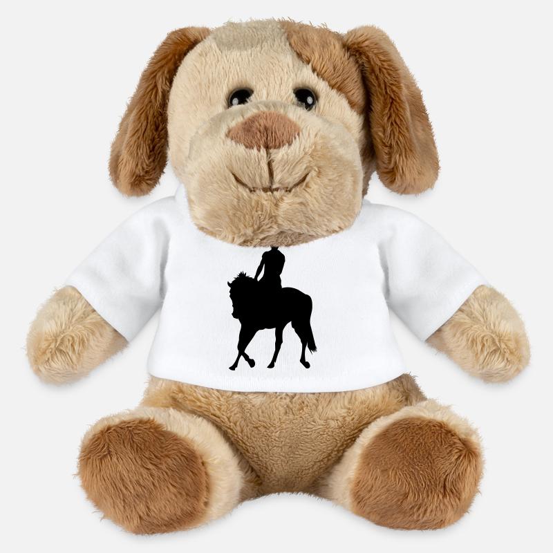Pferde Wettbewerb - MiniFeet® Hund Helge - Weiß