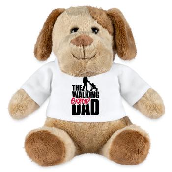 The walking (grand) dad - grandad - Chien en peluche Helge MiniFeet® - blanc - Devant