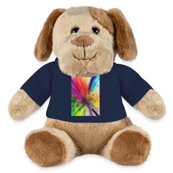 Splashes of color - MiniFeet® Dog Helge - french navy - Front