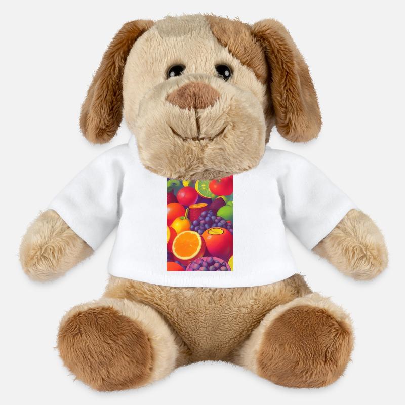 Früchte - MiniFeet® Hund Helge - Weiß