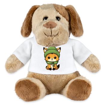 Fuchs Winter - MiniFeet® Hund Helge - Weiß - Vorne