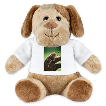 Spinne - MiniFeet® Hund Helge - Weiß - Vorne