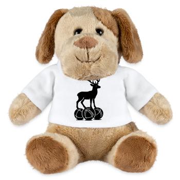 Bock auf Boule - MiniFeet® Hund Helge - Weiß - Vorne