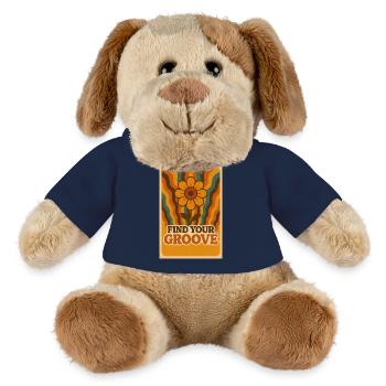 Flower Power Groove - MiniFeet® Hund Helge - French Navy - Vorne