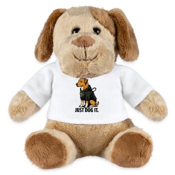 Fais-le chien - Chien en peluche Helge MiniFeet® - blanc - Devant