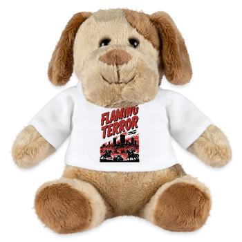 Flammender Terror: Stadtbrand - MiniFeet® Hund Helge - Weiß - Vorne