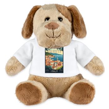 Experience the Adriatic Gem Trieste in Italy - MiniFeet® Dog Helge - white - Front