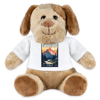 Explore Majestic Dolomites in Italy - MiniFeet® Dog Helge - white - Front