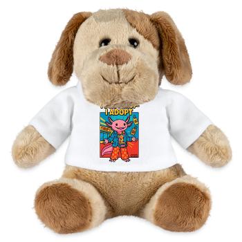 Ich kaufe nicht ein, ich adoptiere Alien - MiniFeet® Hund Helge - Weiß - Vorne