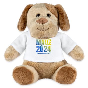 Malle 2024 Colorful Holiday - MiniFeet® Dog Helge - white - Front