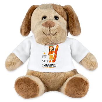 Snowboard - MiniFeet® Hund Helge - Weiß - Vorne
