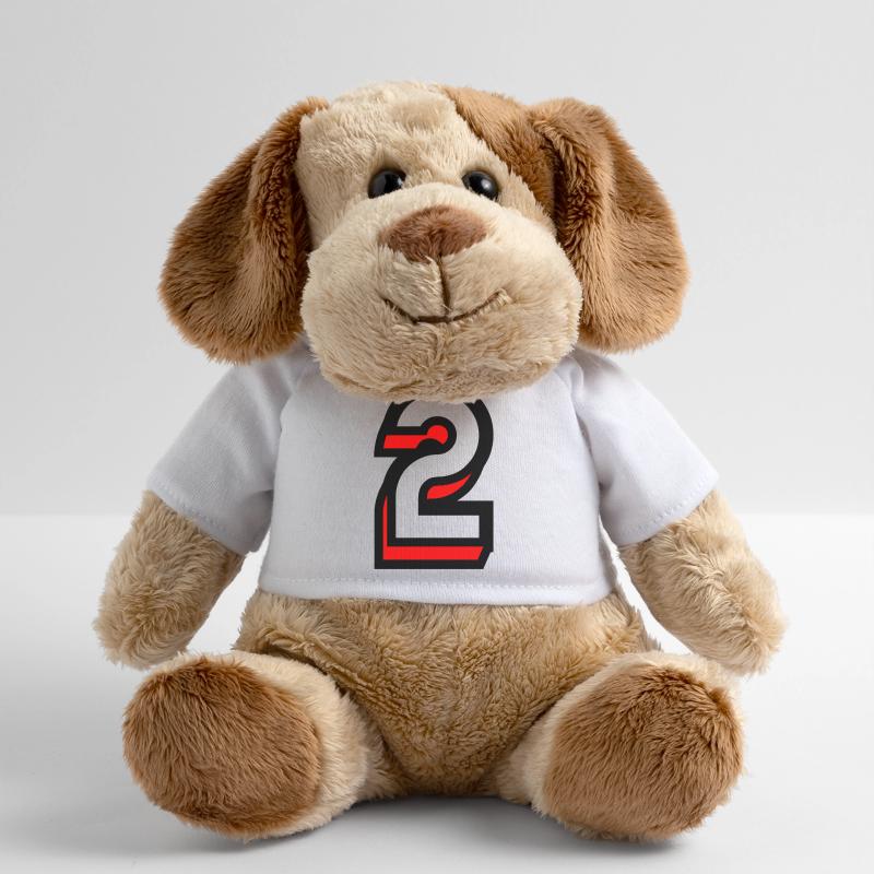 2 ANS. 2e ANNIVERSAIRE. ANNIVERSAIRE 2 ANS. 2 Chien en peluche Helge MiniFeet®