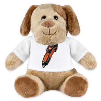 Tondeuses à cheveux - Chien en peluche Helge MiniFeet® - blanc - Devant