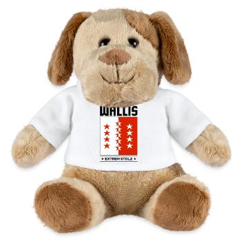 Valais - MiniFeet® Dog Helge - white - Front