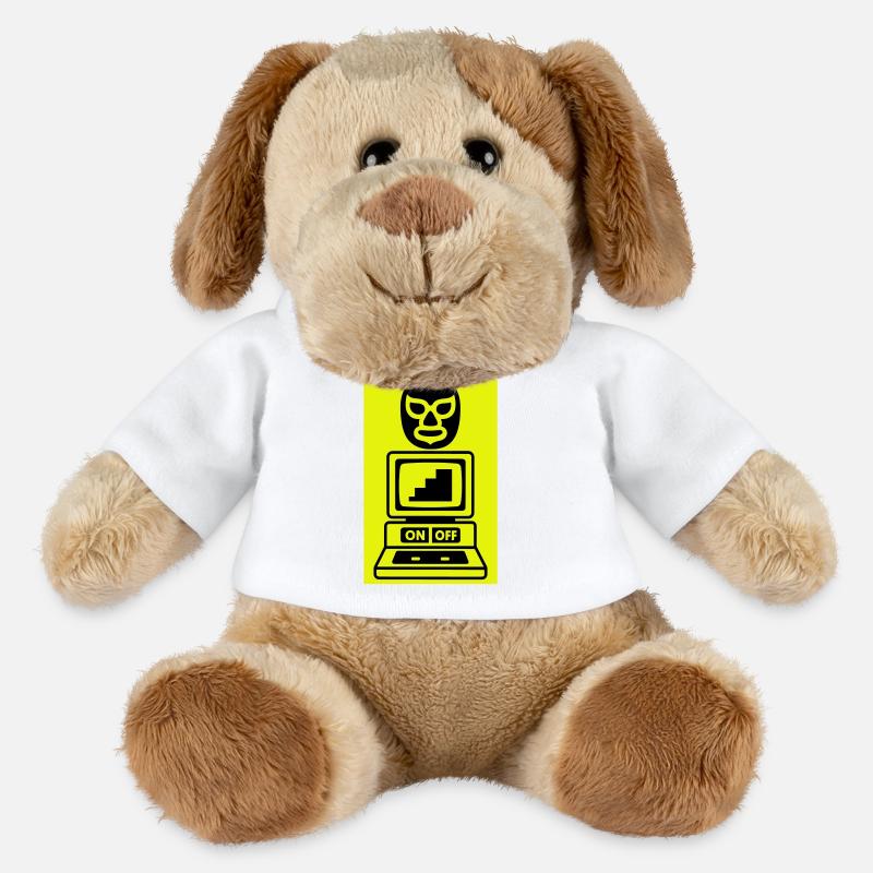 Computercult - MiniFeet® Hund Helge - Weiß