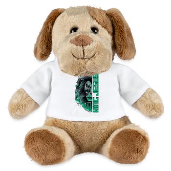 King Jesus - Lion of Judah - Christian - MiniFeet® Dog Helge - white - Front