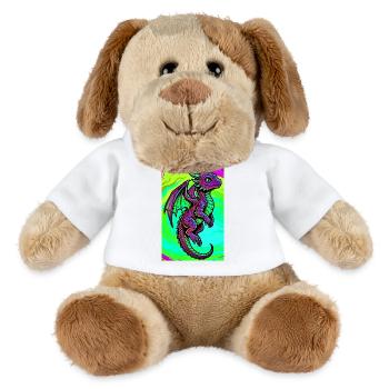 dragon - MiniFeet® Dog Helge - white - Front
